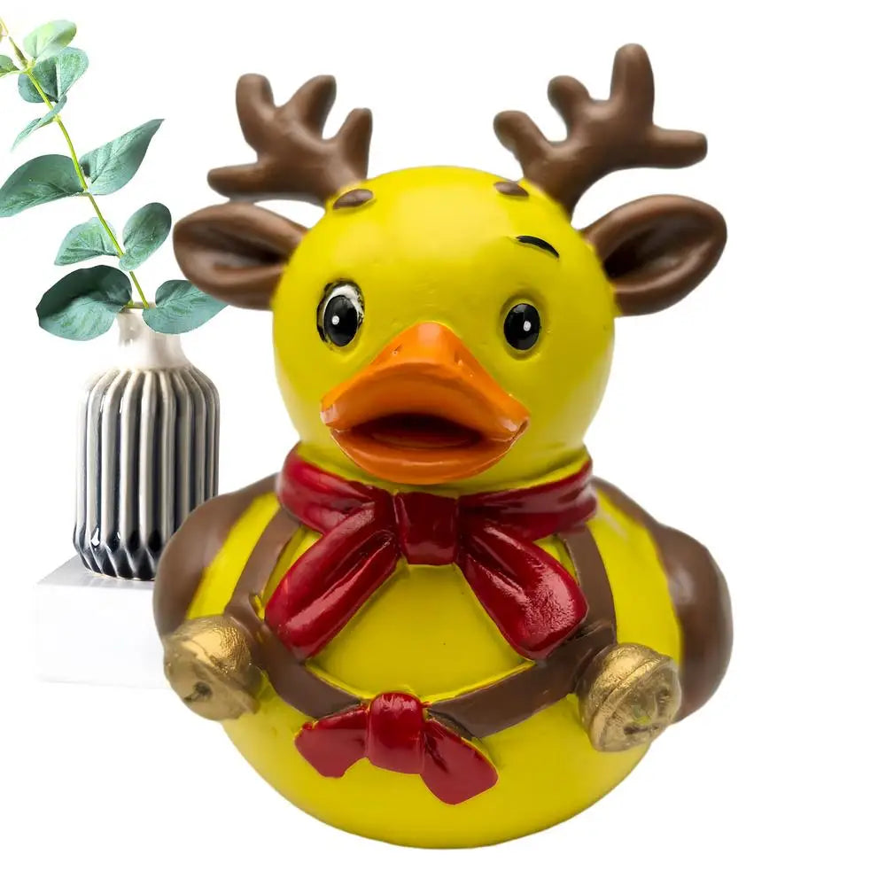 Duck Garden Statue Resin Christmas Art Decoration Animal Collectible Qme B China Mainland
