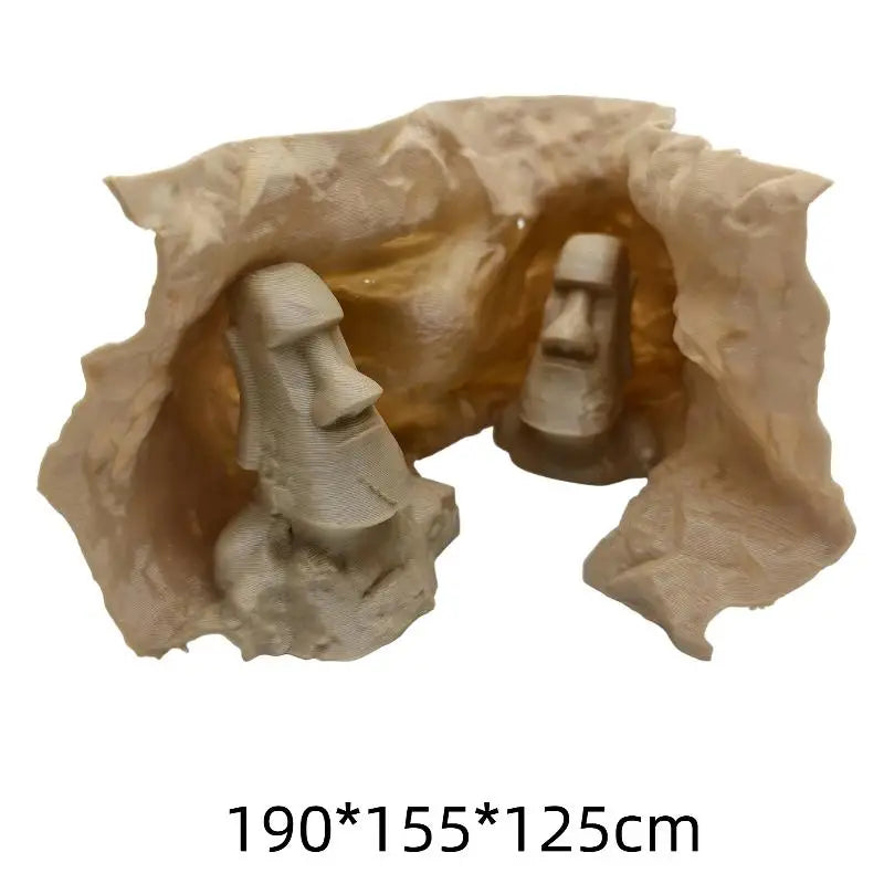 3D Printed Shelter Hide Houses Breeding Hideout Ornaments Aquarium Qme A1
