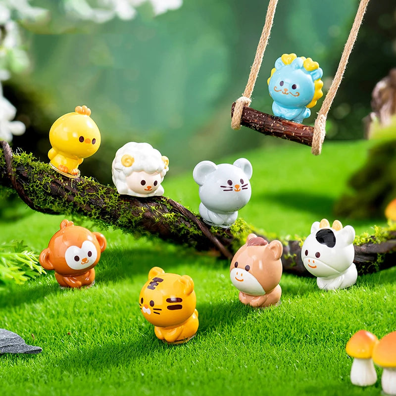 Miniature Desktop Ornaments Garden Decoration Accessories Chinese Qme