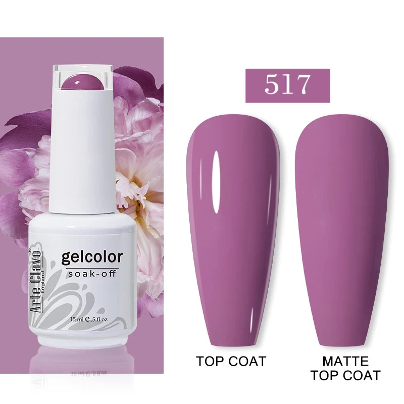 Arte Clavo Gel Polish Nail Supplies Professionals Art Semi Permanent