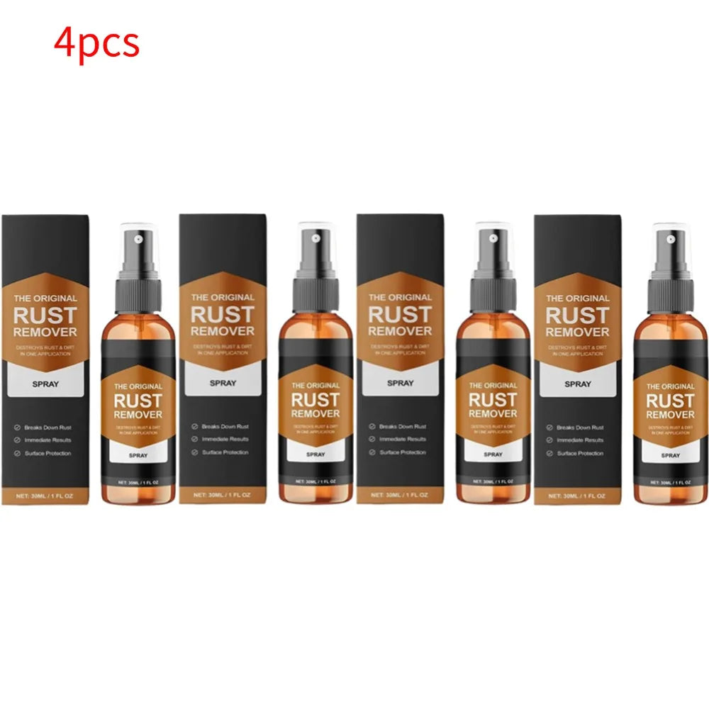 Removedor Antioxidante Para Coche Inhibidor De óxido Car Anti-Rust Remover Rust Inhibitor Rust Remover Derusting Spray Qme 4pcs