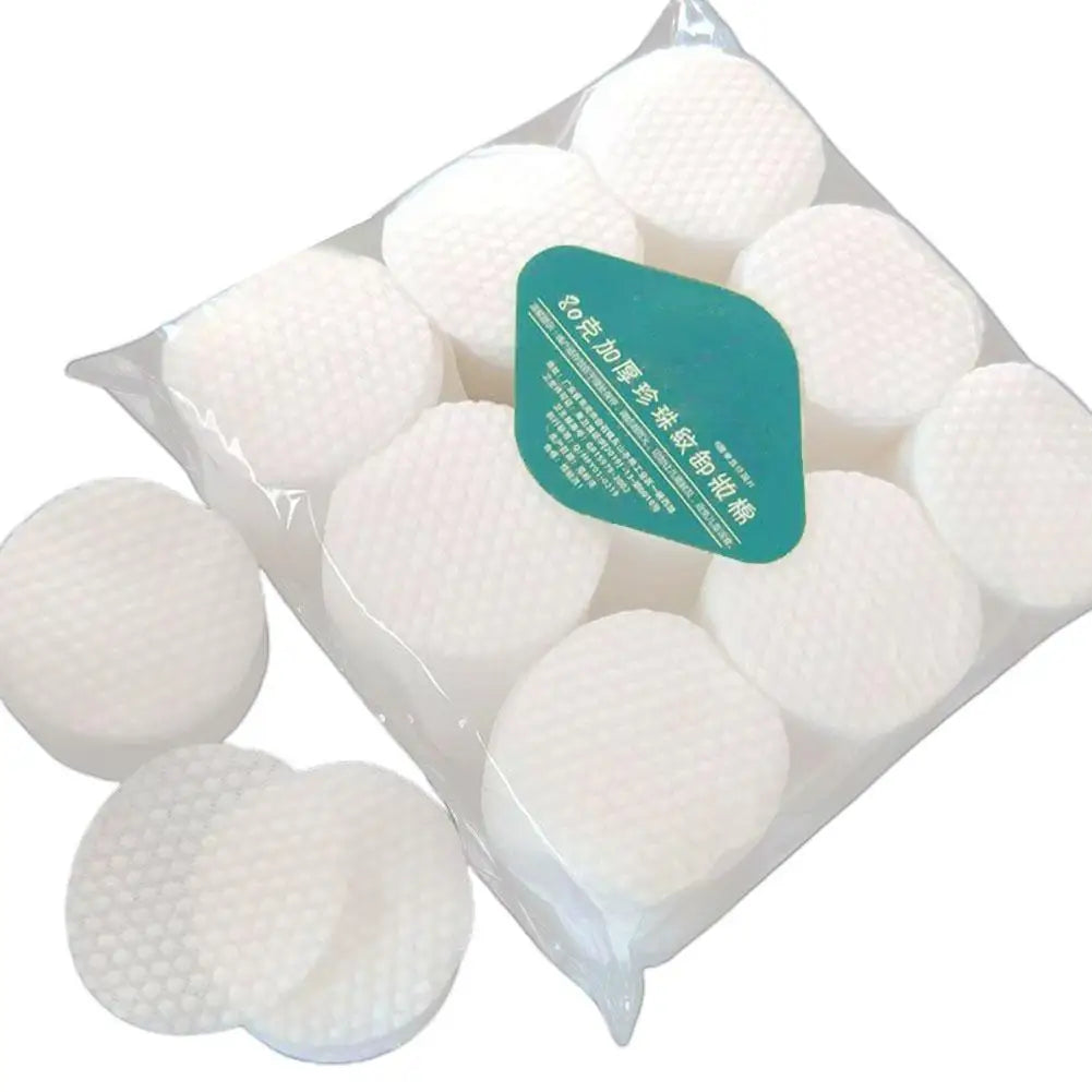 High End Pearl Grain Cotton Pads Makeup Remover Special Cotton Beauty Pads Face Section Wipers Boxed Salon Thick Of Pack La V7K7 Qme