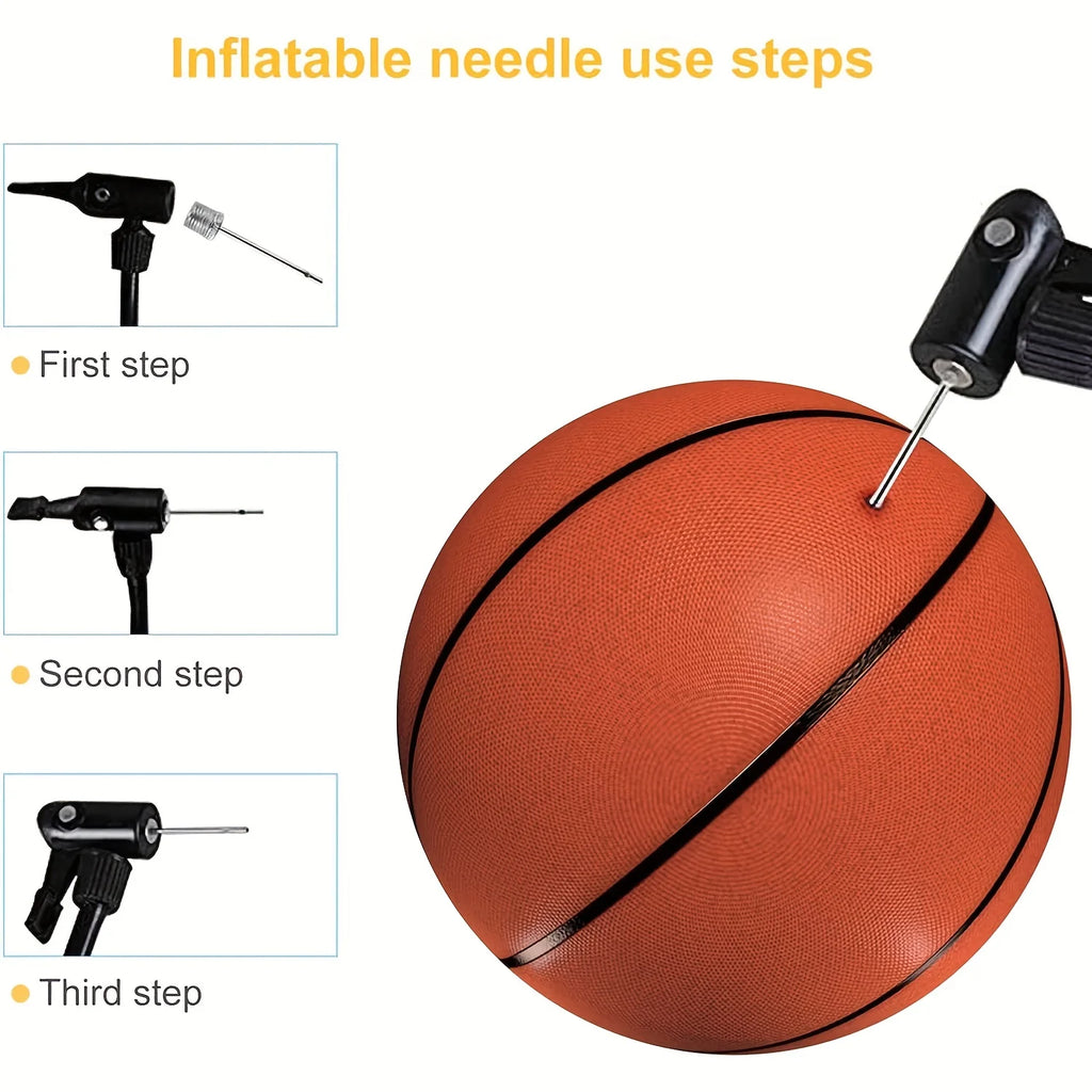 Air pump needle, high-quality inflation needle, suitable for inflating soccer balls, basketballs, volleyballs or rugby balls, Qme