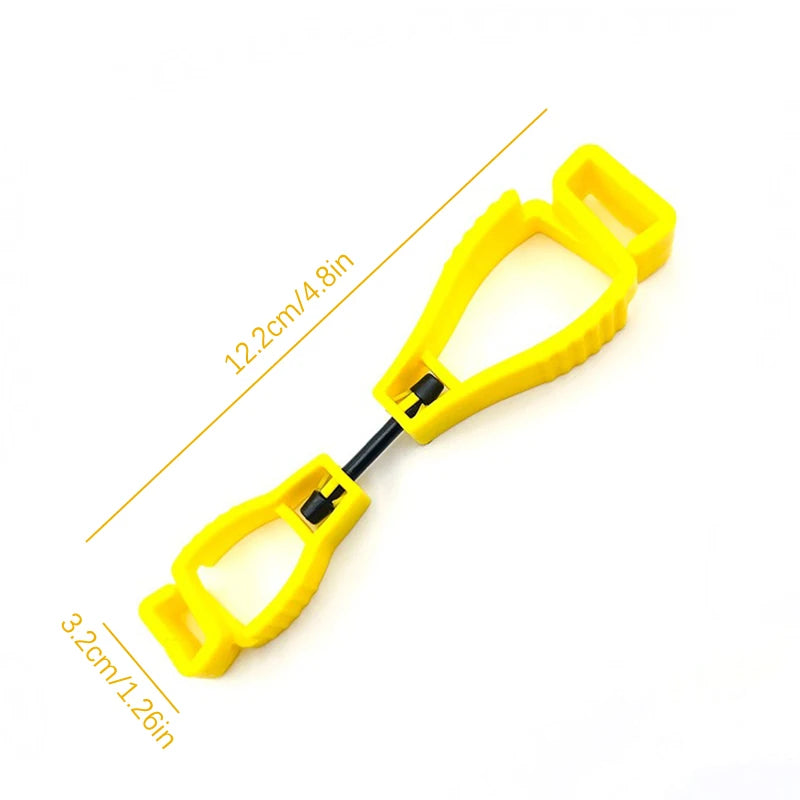 Work Clamp Safety Glove Guard Multifunctional Tool Clip Hanger Holder Qme