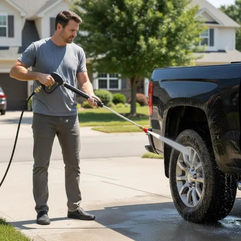 5 1 Quick Connect Garden Pressure Washer Spray Nozzle 0 65 Degree Qme