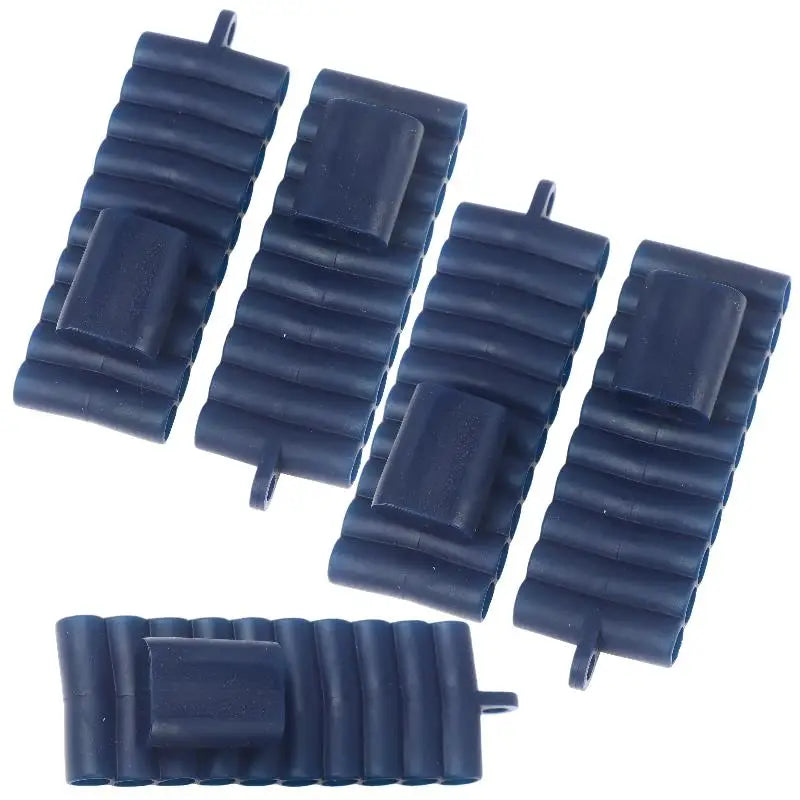 2 3 10 22 32 Holes Storage Case Screw Driver Head Drill Bits Stand Qme 22 hole Blue 5pcs