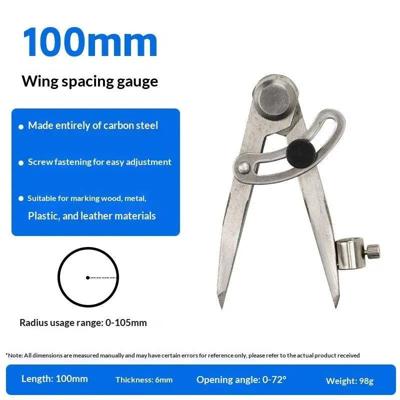Adjustable Lock Stainless Steel Wing Divider Anti-rust Precision Qme A