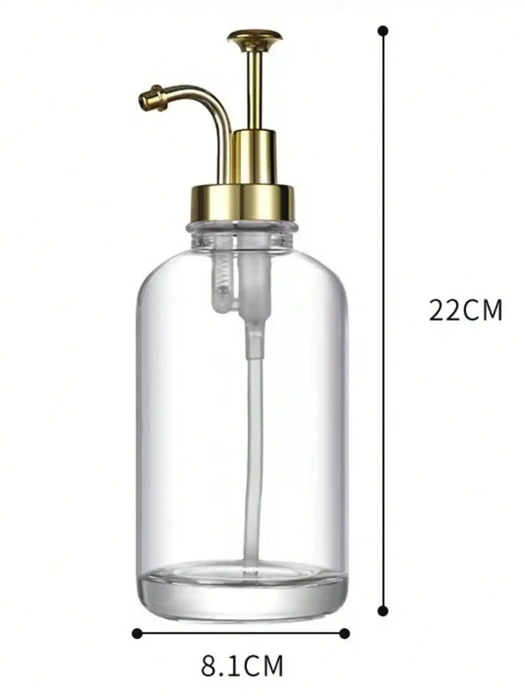 Glass Syrup Bottles Bottle Dispenser Pumps Oil Lotion Soap Mouthwash Qme golden
