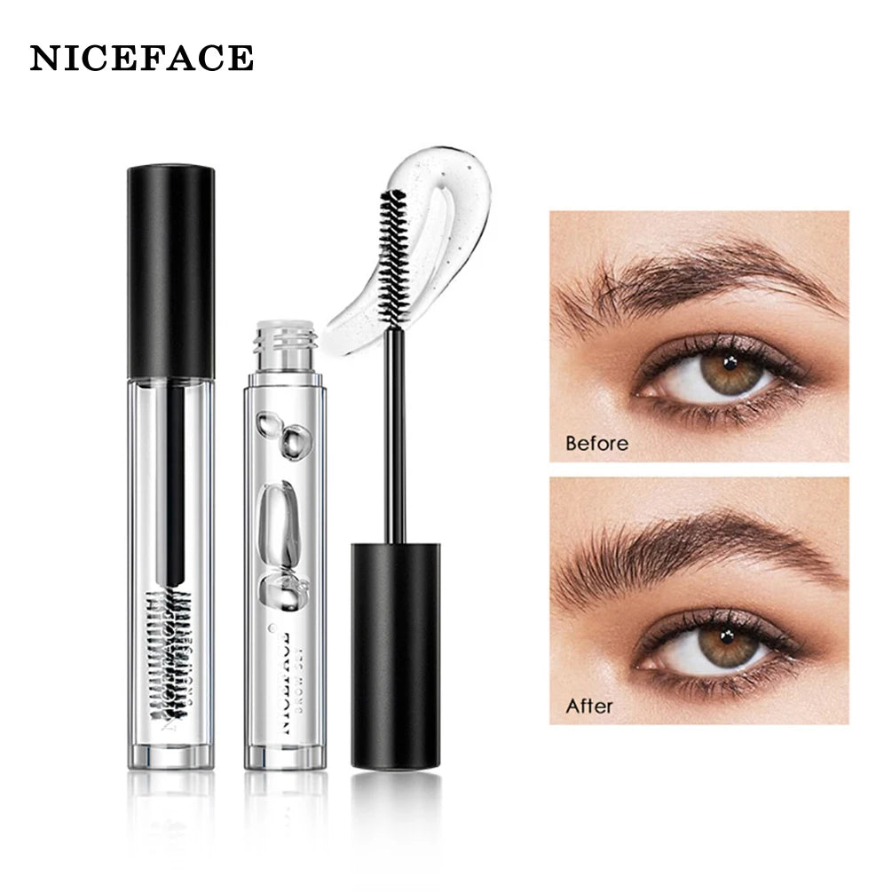 NICEFACE Eyebrow Styling Gel Waterproof Transparent Eyebrow Wax Set Brow Gel For Eyebrow Long-lasting Makeup Eyebrow Sculpt Soap Qme