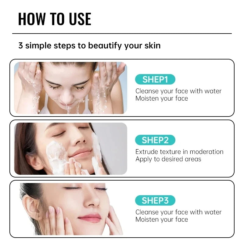 Salicylic Acid Acne Faded Face Cream Reduce Pimple Spots Deep Cleaning Pore Anti-acne Scar Oil Control Moisturizer Skin Care Qme