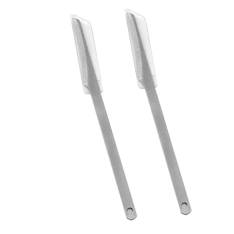 Manicure Pedicure Tools Toe Nail Shaver Feet Pedicure Knife Kit Foot Callus Rasp Files Dead Skin Remover Scraper Foot Care Tools Qme 2Pcs