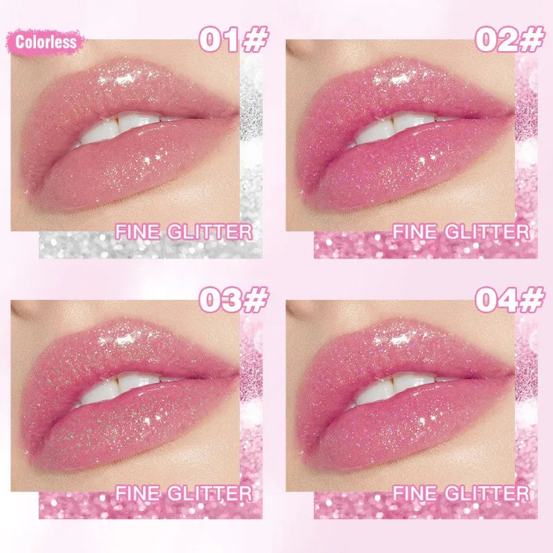 Shining Jelly Lipstick Color Change with Temperature Lip Stick Hydrating Moisturising Reduce Lip Wrinkle Color Changing Lipstick Qme
