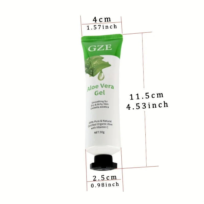 GZE 99% Aloe Soothing Gel Premium Nature Pure Aloe Vera Gel - For Face & Dry Skin, Aloe Vera Gel Sunburn Relief,Skin Moisturizer Qme GZE021