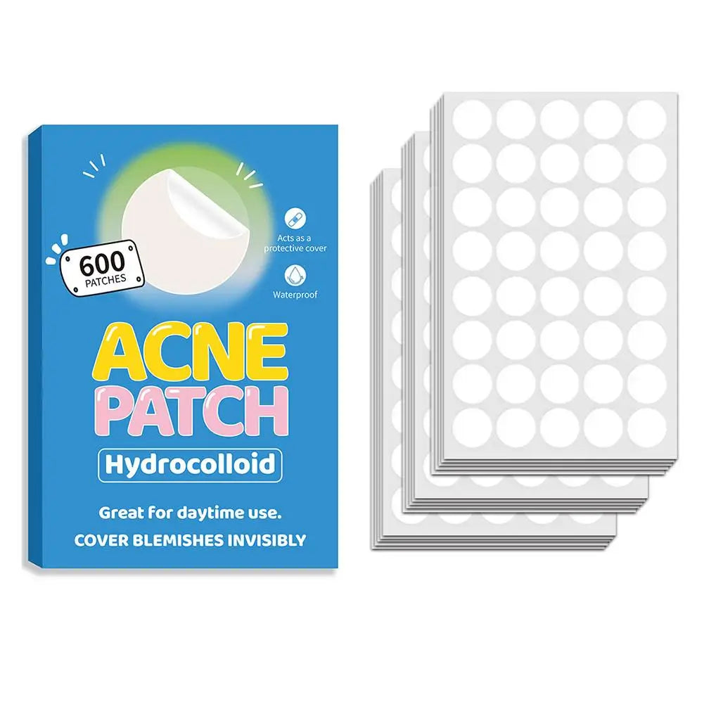 Invisible Hydrocolloid Patches For Covering Zits And Blemishes, Acne Pimple Patches For Face Spot Stickers For All Skin Types Qme C CN