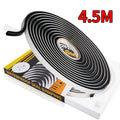 Car Headlight Sealant Seal Snake Butyl Rubber Glue Reseal HID Headlamps Taillight Shield Waterproof Tape for Automotive Lighting Qme 9mmX4.5m 1pc
