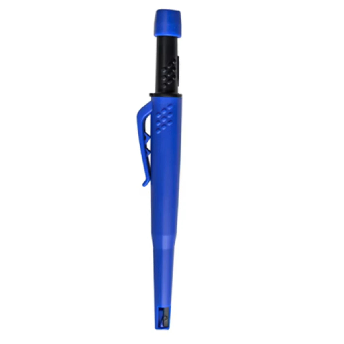 Carpenter Mechanical Pencil With Refills One-piece Design Pen Cap Built-in Sharpener Woodworking Construction Marking Tool Qme 1 blue pen