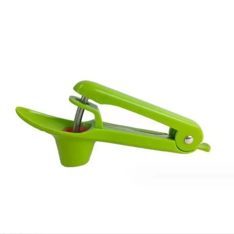 Cherry Pitter Food Grade Handle Stainless Steel Rod Perfect Home Qme Green