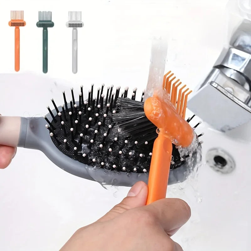 Can provide hair cleaning tools - Reusable hair brushes and air cushion cleaners, suitable for curly/half-wavy hair Qme
