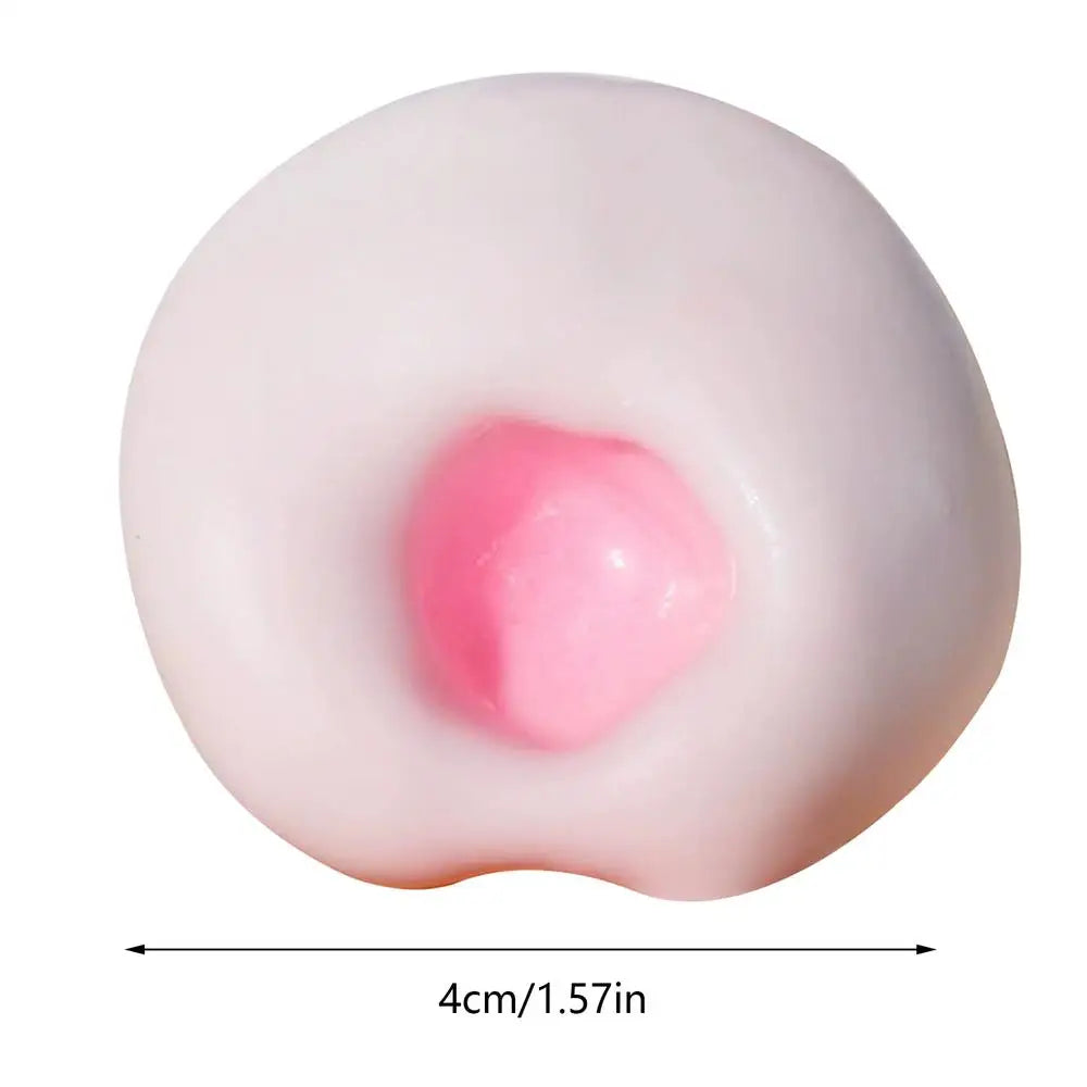 Squeeze Toys Cute Soft Ball Fidget Toys for Teens Kids Women Men Adults Birthday Classroom Prizes Goodie Bag Fillers Boys Girls Qme Pink