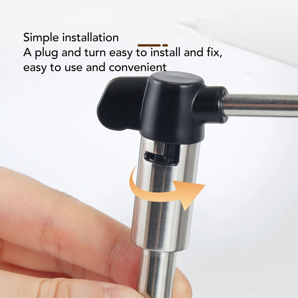 Steam Nozzle Rust-Proof Coffee Machine Steam Nozzle Stainless Steel Coffee Machine Nozzle Replacement for Delonghi ECP685 Qme