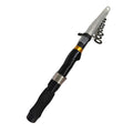 Portable Collapsible Fishing Pole Lightweight and Compact Design Portable Angling Pole Super Short for Saltwater and Freshwater Qme 2.1M