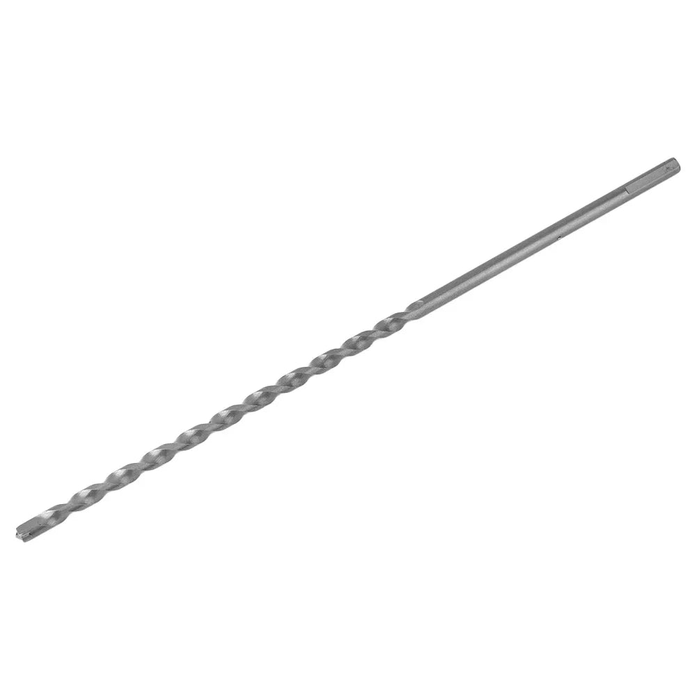 300mm Long Masonry Concrete Impact Drill Bit Triangle Shank 6 8 10 12 16mm Drilling Bits For Penetrating The Wall Power Tool Qme