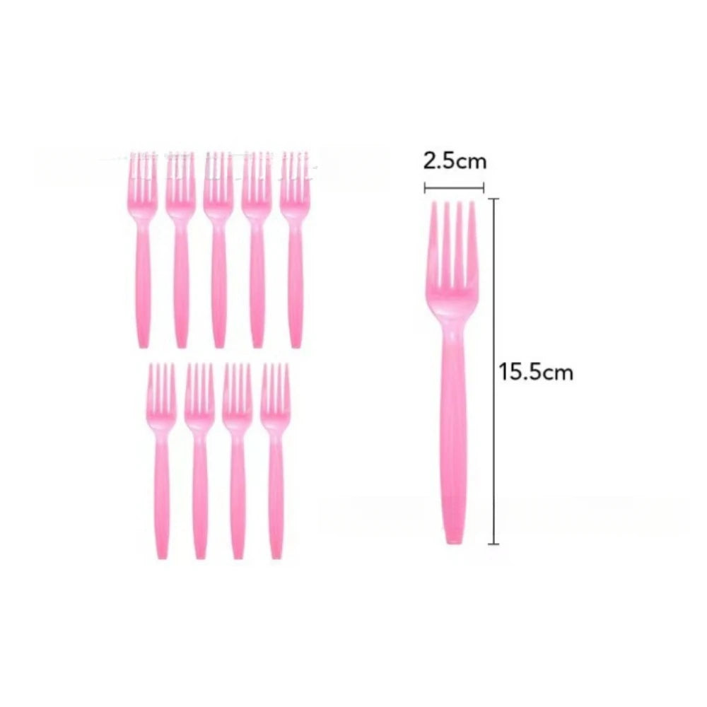 Hello Kitty Kuromi-themed Birthday Party Decorations Balloons Paper Qme Pink Forks 10-pack