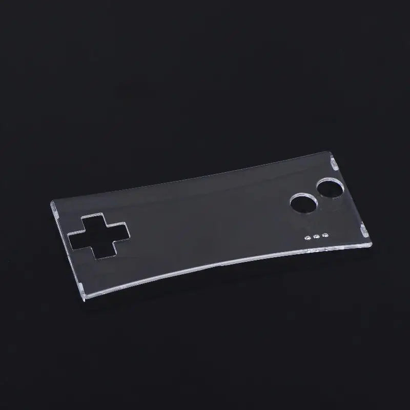 Gameboy Micro Transparent Clear Front Faceplate Cover GBM System Qme