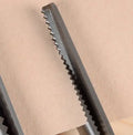 Stainless Steel Shears Lace Scissor Professional Dressmaking Zig Zag Qme B1 3mm 5PCS