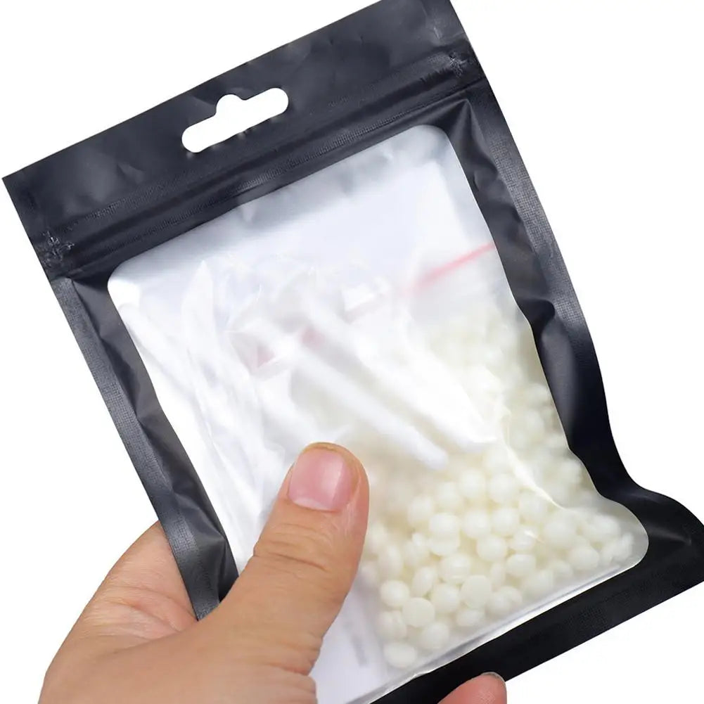 Portable Nose Wax Kit Painless Ear Nose Hair Removal Wax Kit Sticks Nail Wax Cleaning Nose Beauty 25g/50g For Men And Women Qme