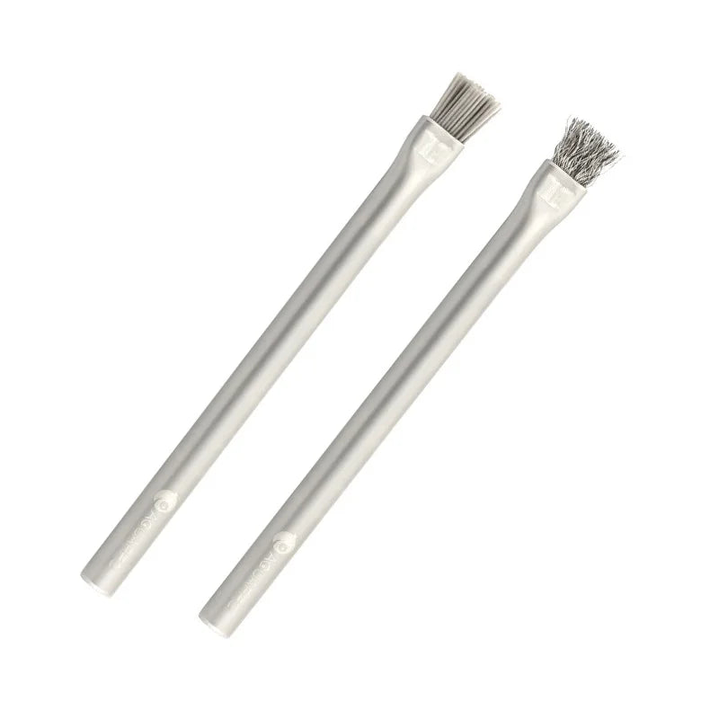 Aquapro Algae Brush Aquarium Accessory Fish Tank Cleaning Tool Stainless Steel Hard Pro Water Cleaner Remover Plant ADA Quality Qme