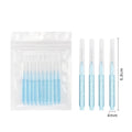 Mini Eyebrow Brush Brow Perm Disposable Lifting Brushes Bendable Qme 10PCS Blue China Mainland