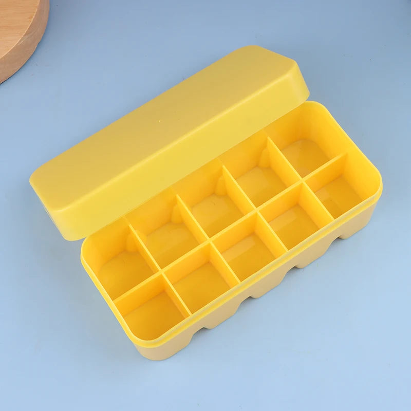 Multi-format Hard Plastic Film Storage Box Case Container 135 Black Qme Yellow