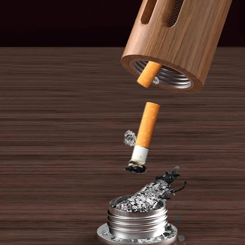 Car Ashtray Anti Bounce Fly Ash Features Lazy Drivers Smoke Keep Qme