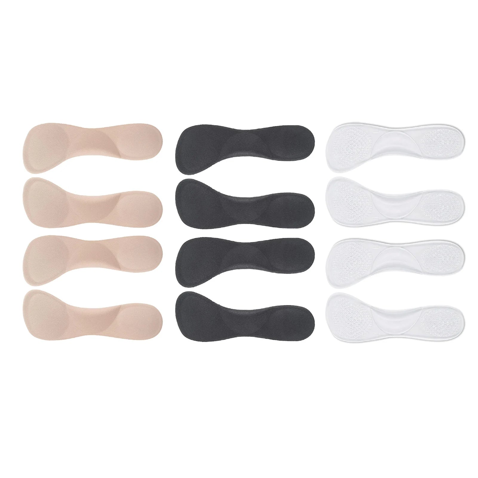 High Heel Shoes Insoles 2 Pairs High Heel Insoles Soft Comfortable Shock Absorption 3/4 High Heel Insoles Cushion Pad for Women Qme