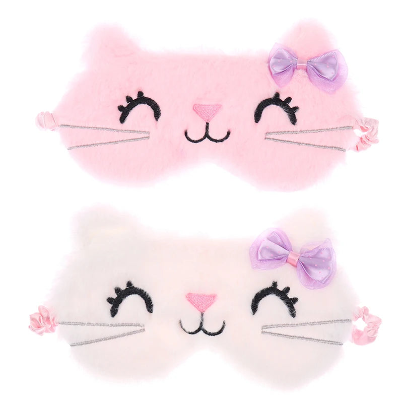 Sleep Mask Kids Lightweight Eye Cover Anime Cartoon Design Travel Rest Qme