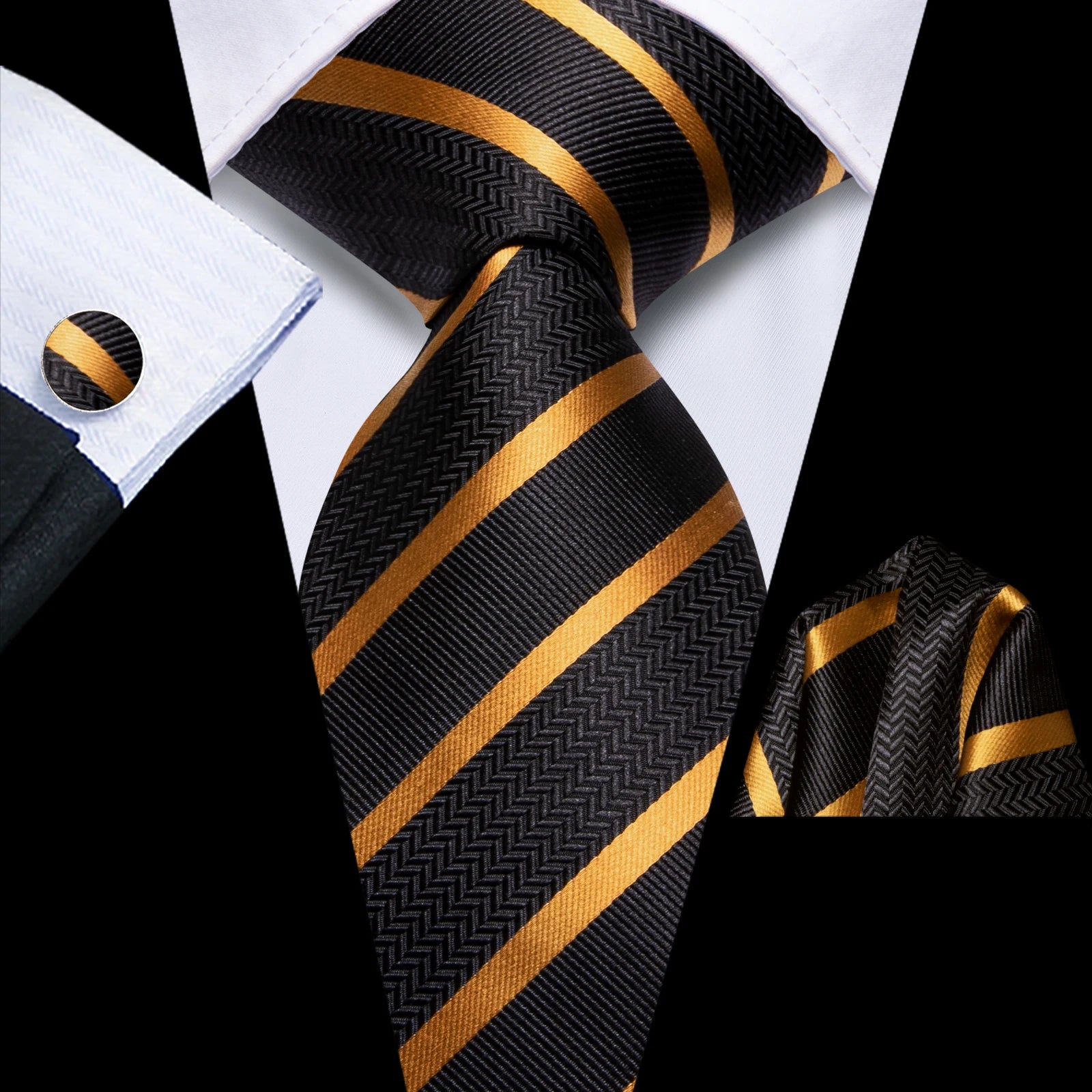 Hi-Tie Rose Pink Stiped Plaids Purple Blue Mens Necktie Handkerchief Cufflinks for Tuxedo Accessory Classic Luxury Tie Man Gift Qme HT-N-0177