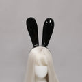 2D Anime Sexy Bunny Girl Maids Costume Ears Headband Cosplay Cute Lolita Hairband Hair Hoop Bar Headwear Party Hairpin Accessory Qme Round Ear