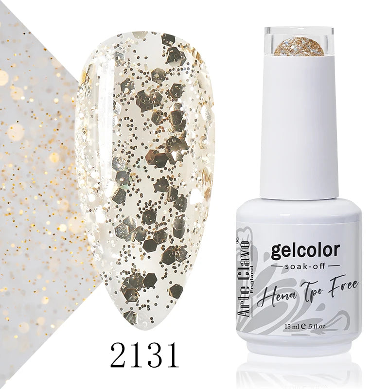 Arte Clavo Gel Nail Polish HEMA TPO Gorgeous Soak Off UV LED Semi