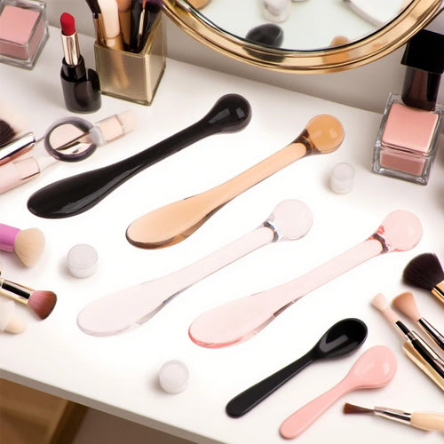 1 Beauty Tools Acrylic Cosmetic Spatulas Scoop Box Face Cream Mask Qme