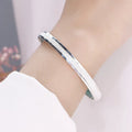 Original designer 925 sterling silver bracelets Bangle for women jewelry fashion party wedding Holiday gifts Qme Default Title