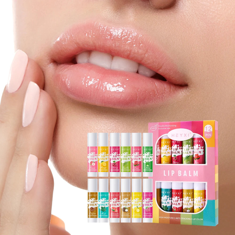 Lipstick Fruity Nourishing Lip Care 24-Hour Long-term Moisturizing Qme
