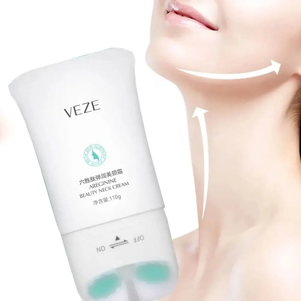 Neck Wrinkle Cream Massage Roller Applicator Whitening Firming Qme