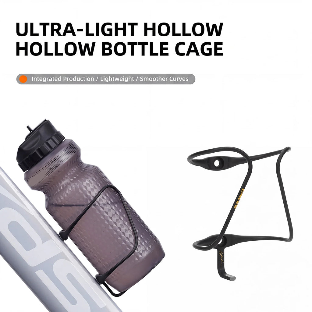 Bicycle Water Bottle Cage Carbon Fiber Ultra Light 9g Universal Bottle Holder for Road Mountain Bike Cycling Equipment Qme