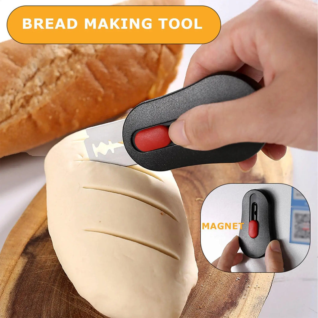 Baking Scoring Tool Magnetic Kitchen Cutting Baking Tool Bread Dough Scorer Lamp for Kitchen Home Apartment Farmhouse Holiday Qme