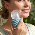Facial Ice Roller Pore Shrinkage Silicone Face Cube Tray Portable Qme Color random