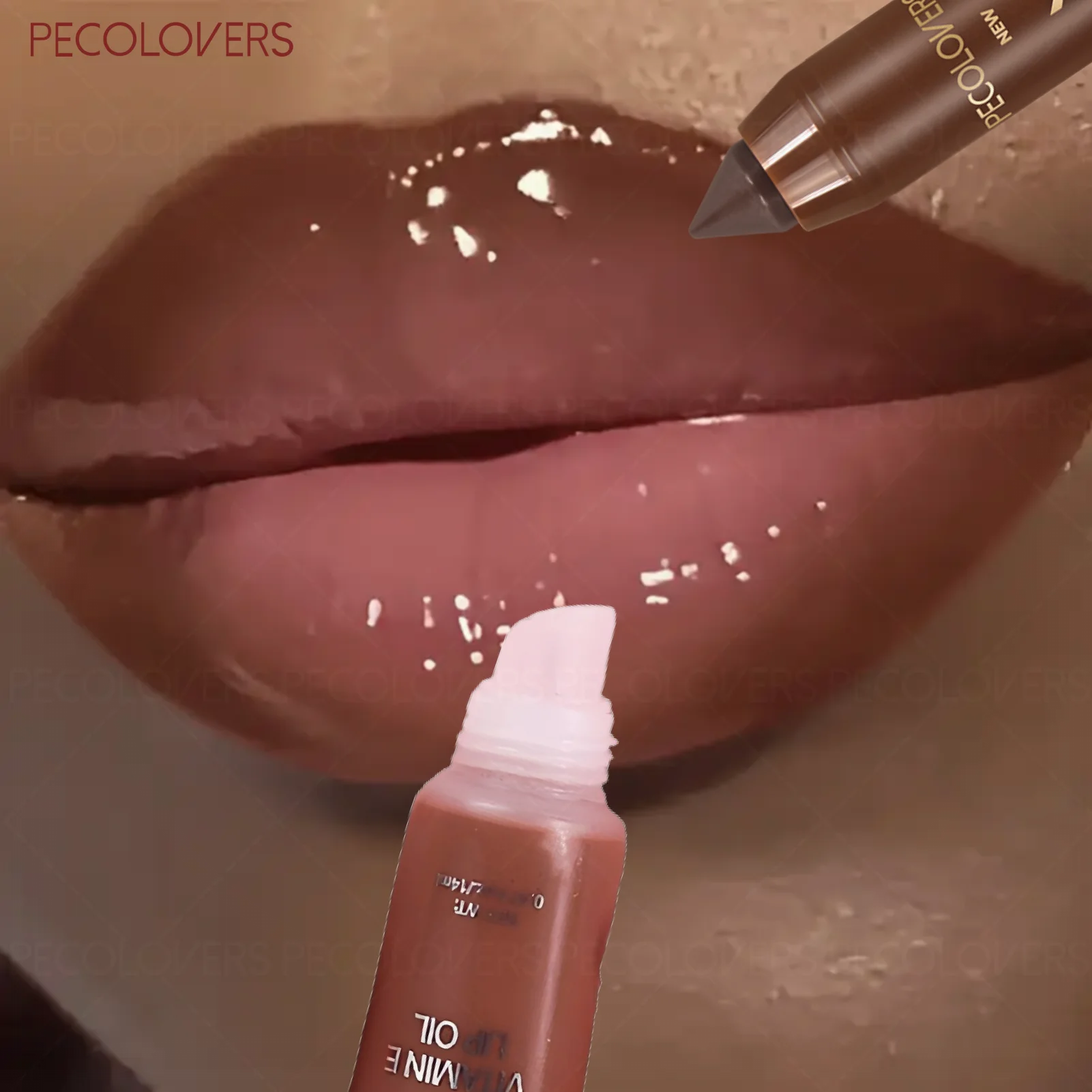 Hydrating Lip Gloss Liner Pen Define Lips 3D Precision Non-sticky Qme