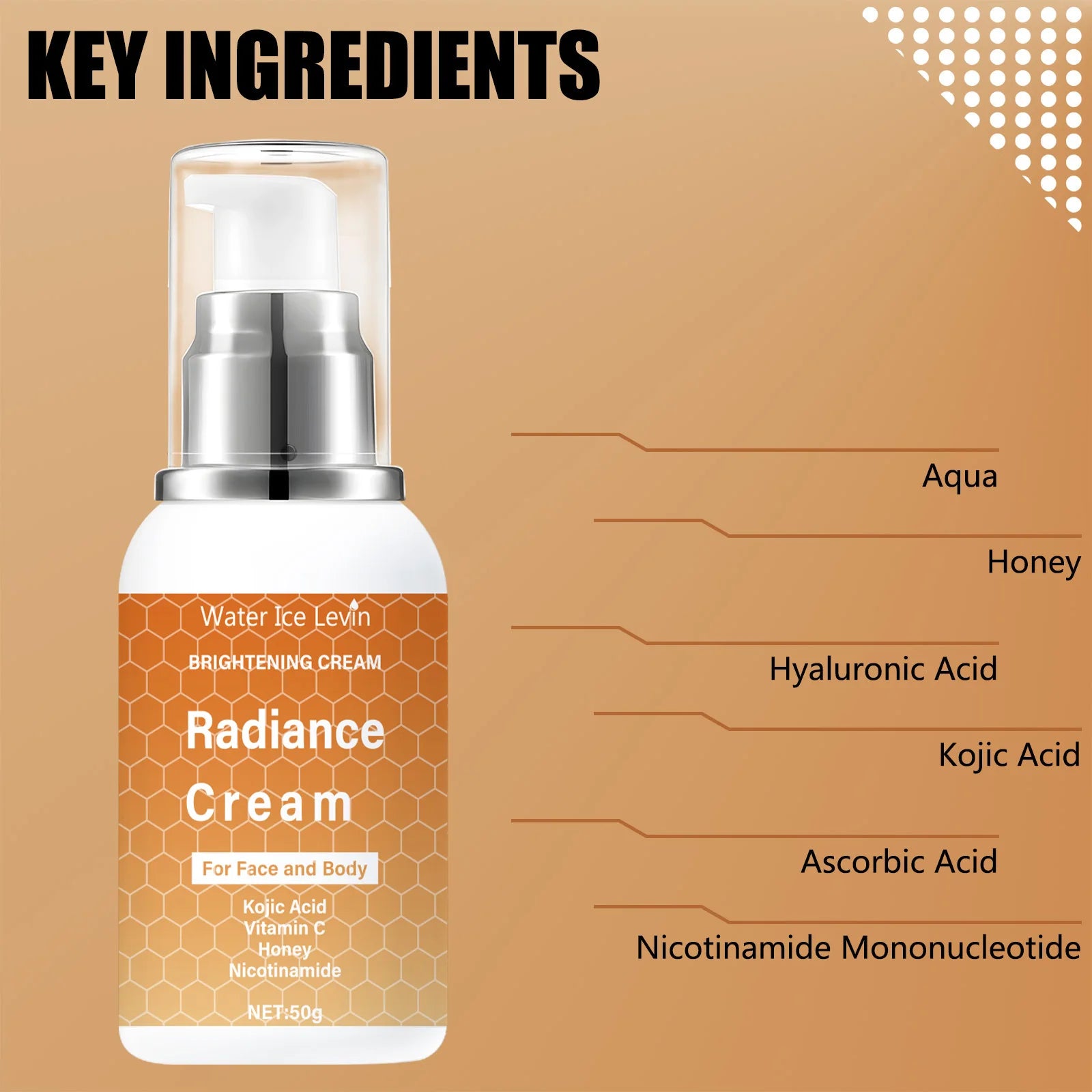 Brightening Face Lift Firming Cream Sustainable Face Lift Gentle Moisturizing Treatment Cream to Reduce Fine lines Qme