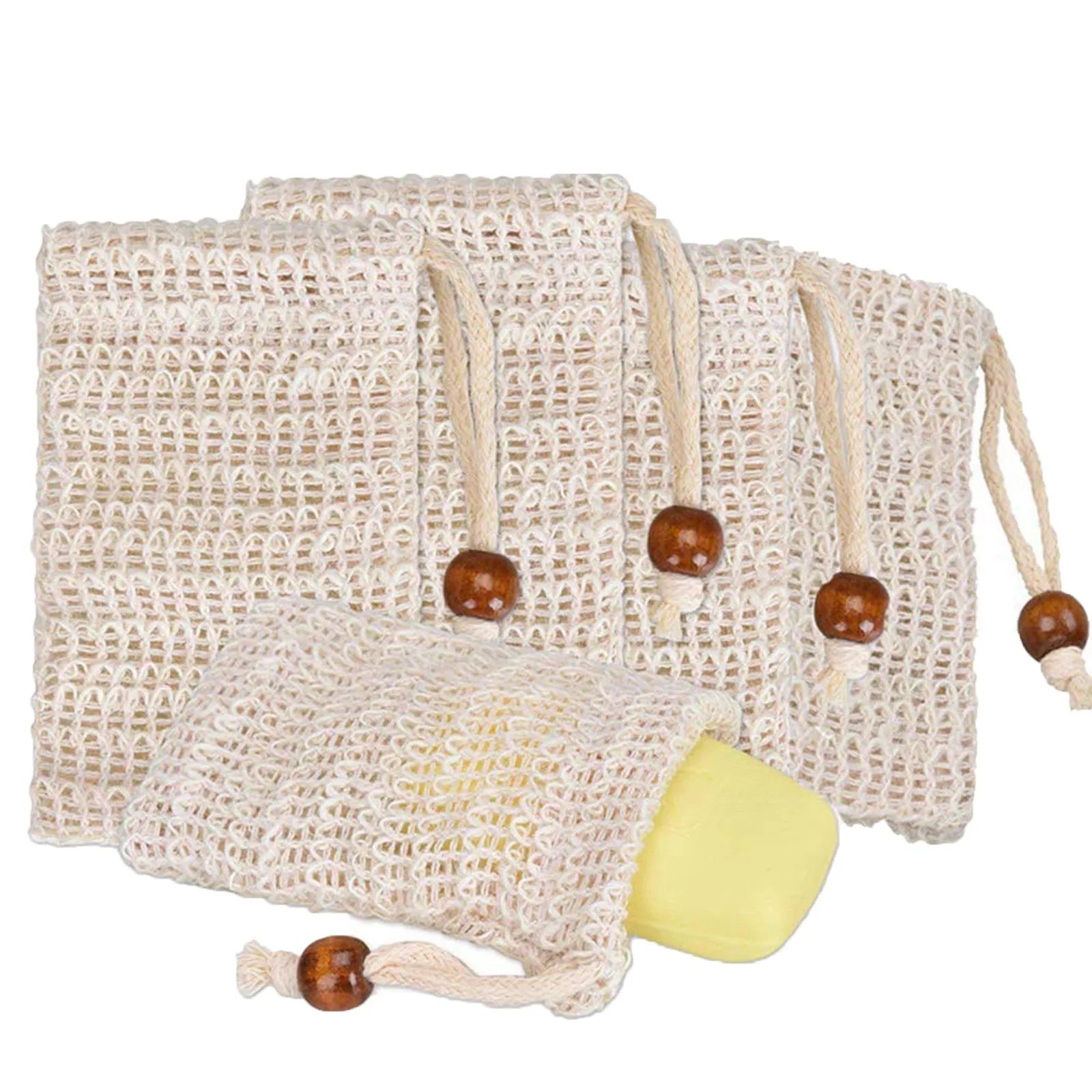 Soap Foaming Net Mesh Bags Bath Washing Tools Body Cleaning Bubble Helper Mesh Deep Cleaning Home Bathroom Supplies Qme