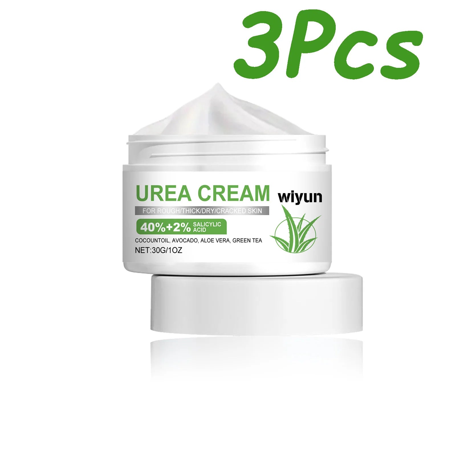 40% Urea Foot Care Cream Overnight Moisturizing Removes Dead Skin Nourishing Dry Rough Repair Cracked Heels & Calluses Moisture Qme 3 x 30g Boxed